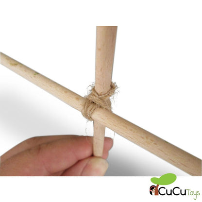 Barco de cortiça Haba Terra Kids, brinquedo de construção