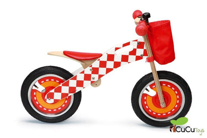 Balance bike, red frames
