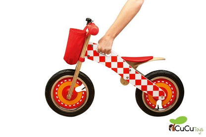 Balance bike, red frames