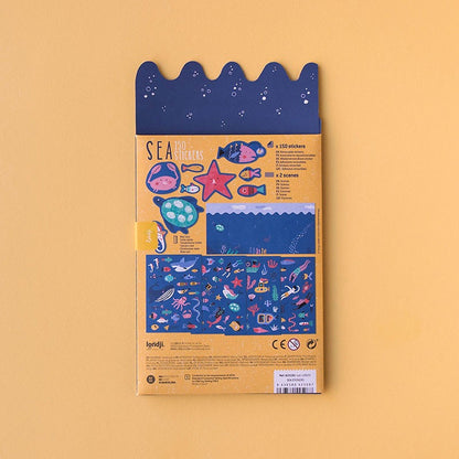 Sea - 100 repositionable Stickers