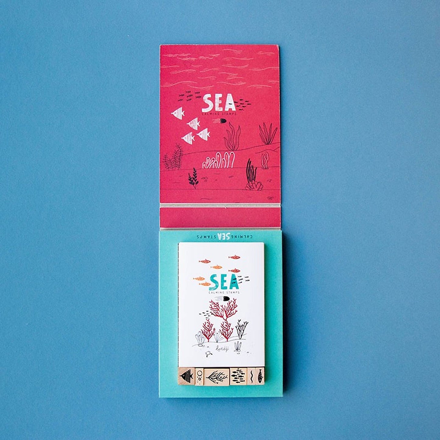 Sea, Calming Stamps