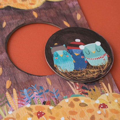 Mon petit Pommier, puzzle reversible árbol