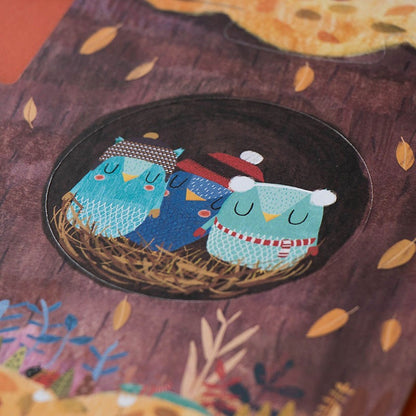 Mon petit Pommier, puzzle reversible árbol