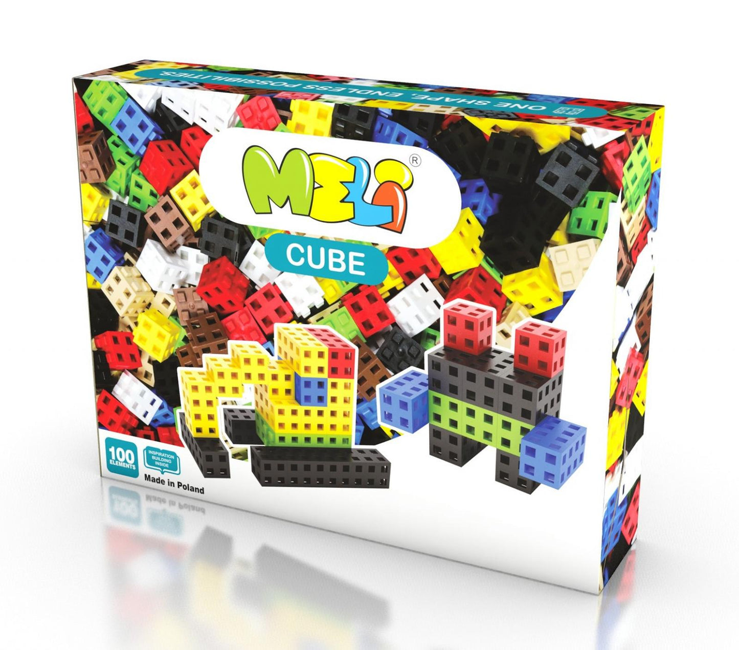 Meli - Cubo 100 peças