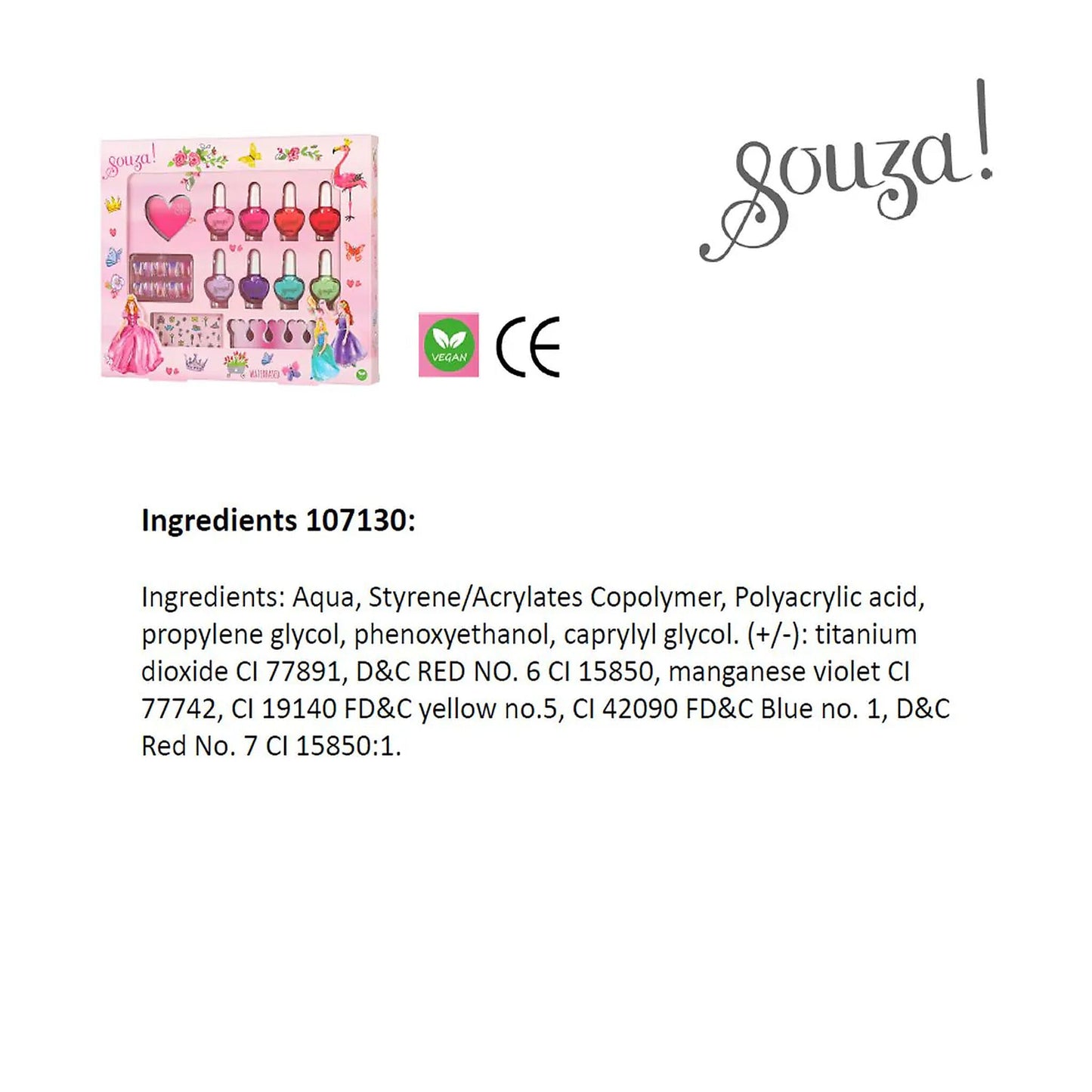 Princess Nail Polish Set