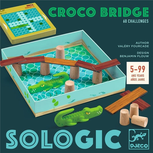 Croco Bridge, board game