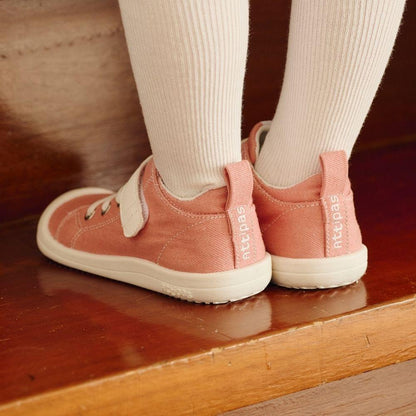 Attipas - Denim Skin Shoes Pink Sneakers