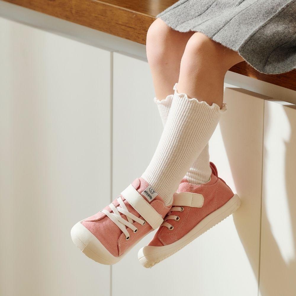 Attipas - Denim Skin Shoes Pink Sneakers