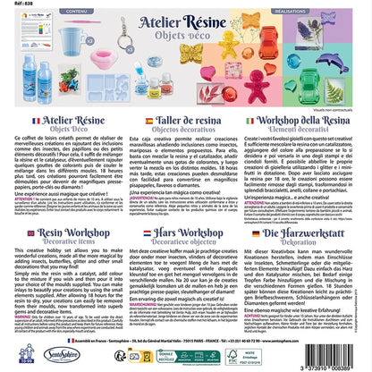 Objets Deco Resin Atelier Workshop