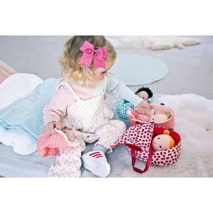 Ari baby with carrycot, stuffed doll