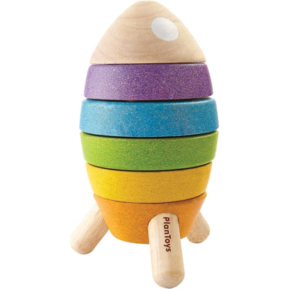 Stackable space rocket, eco-friendly toy