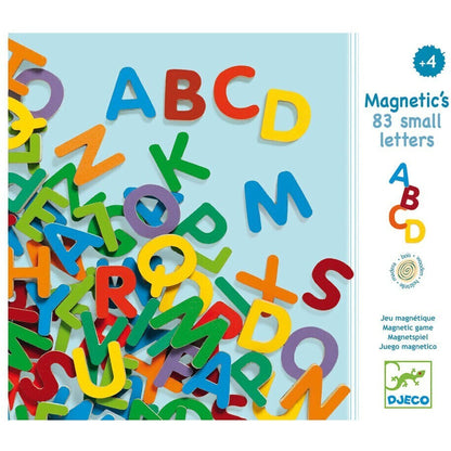 83 Magnetic Wooden Letters