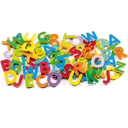 83 Magnetic Wooden Letters