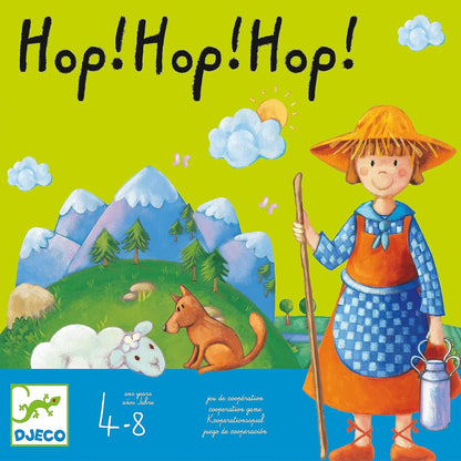 Hop hop hop, jogo de tabuleiro