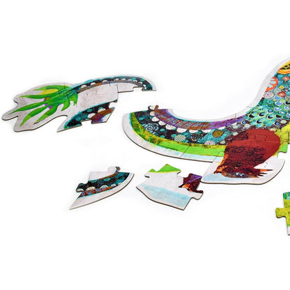 León el Dragón, puzzle gigante 58 pz