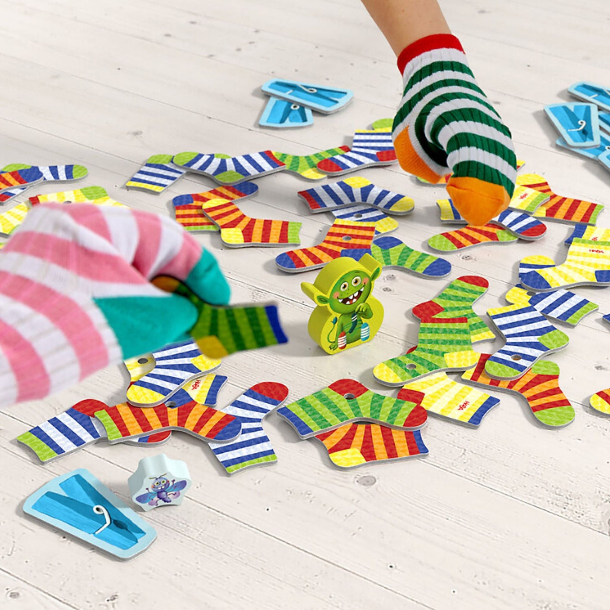 El monstruo de los calcetines edición 20 aniversario Haba