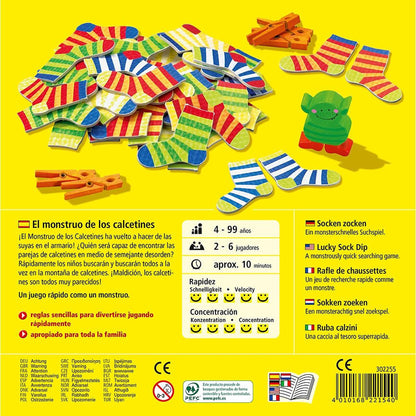 The Sock Monster, board game