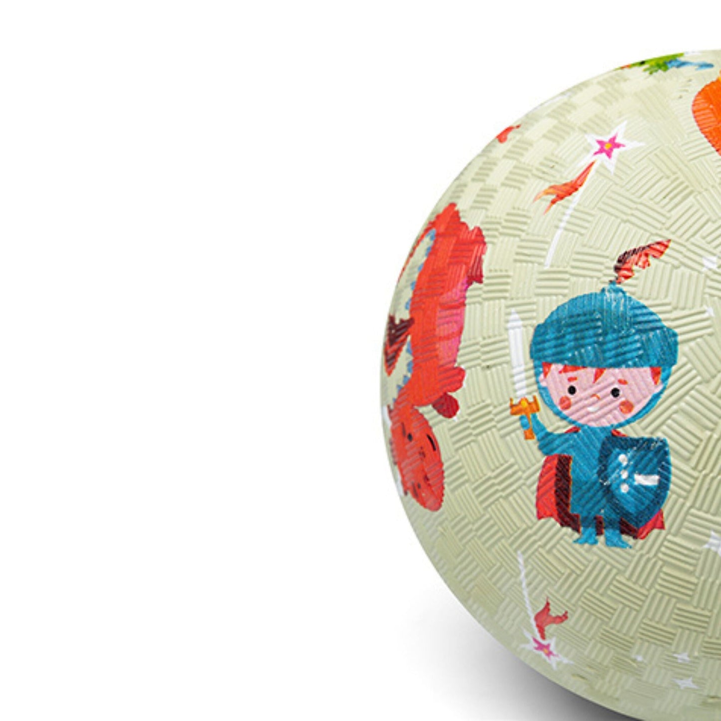 Natural rubber ball "Dragons"