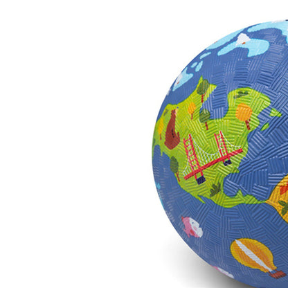 Pelota de caucho natural "Mundo"