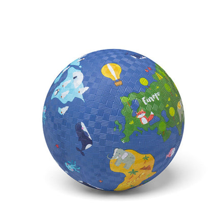 Pelota de caucho natural "Mundo"