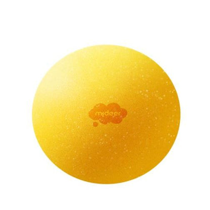 Silent and soft yellow ball
