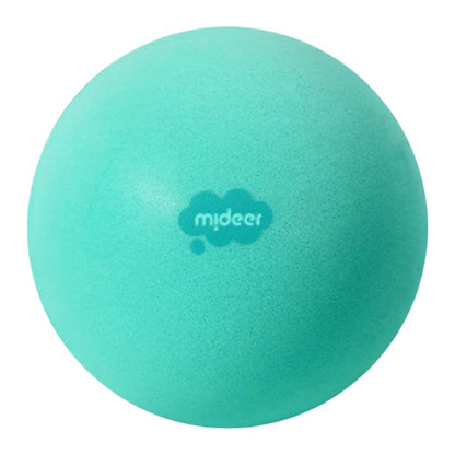 Silent and soft turquoise ball