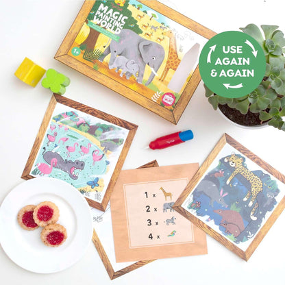 Pintura Mágica - Aventuras de Safári