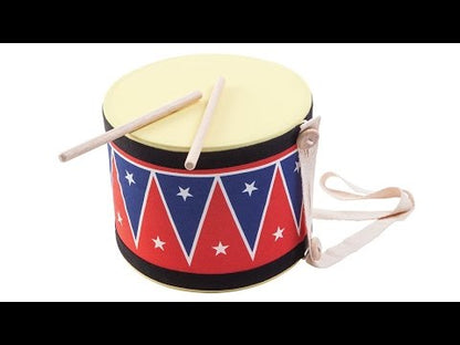 Tambor de brinquedo, instrumento musical infantil