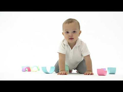 Pastel Rainbow 12X, silicone toy