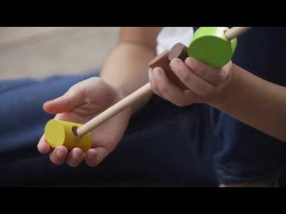 Apila los troncos, juguete de habilidad