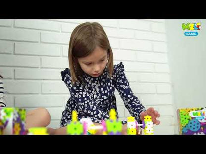Meli - Basic Constructor Pastel Blocks, 200 pieces