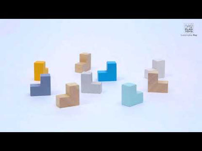 3D Cube Can, wooden puzzle