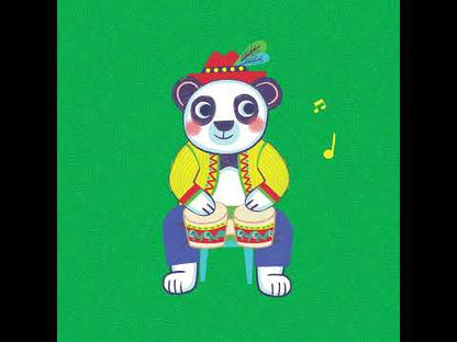 Bongôs de madeira Animambo