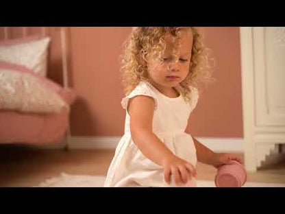 Cubos apilables Rosas