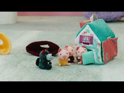 The Wolf and the Three Little Pigs Houses