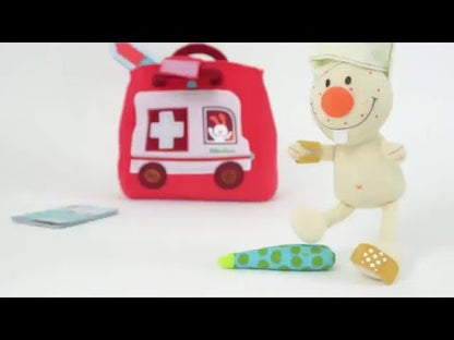 Maleta de Médica Alice, Brinquedo de Pelúcia