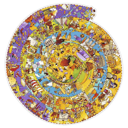 Historia, puzzle 350 pz + poster + libro educativo