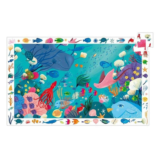 Aquatic, 54-piece observation puzzle