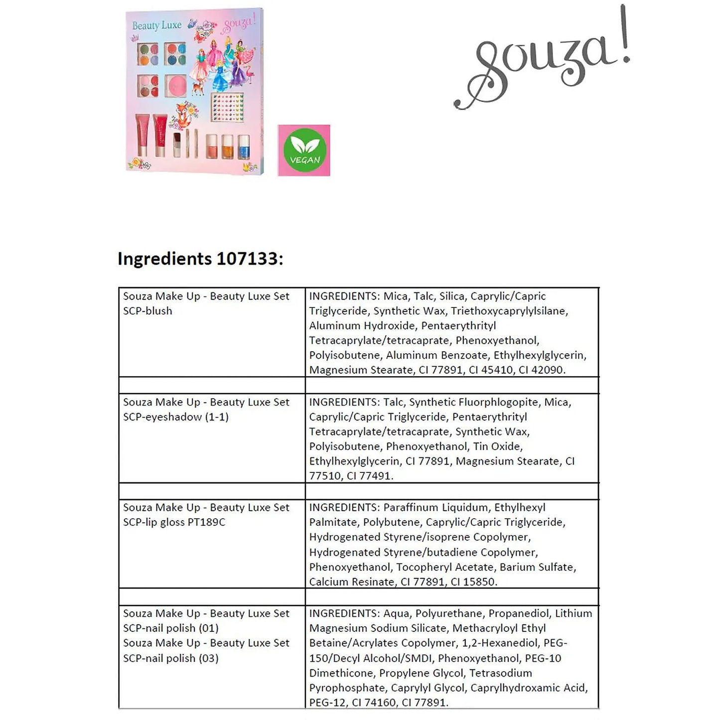 Set de belleza de Lujo