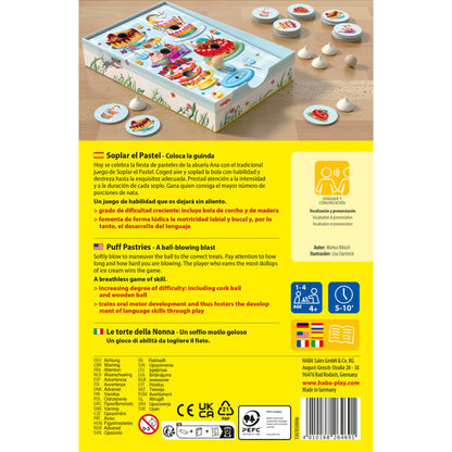 Soplar el pastel, juego de mesa