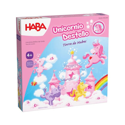 Unicornio Destello – Torre de nubes, juego de mesa